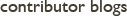 contributor blogs